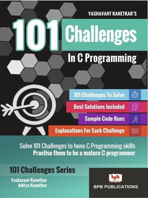 cover image of 101 Challenges In C Programming